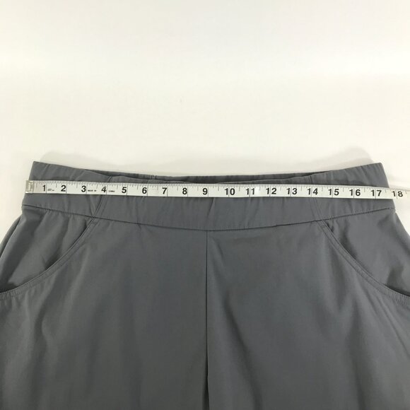 Columbia Omni-Shade Capri Women's XL Gray Stretch Active Outdoor Hiking Summer - Picture 4 of 8